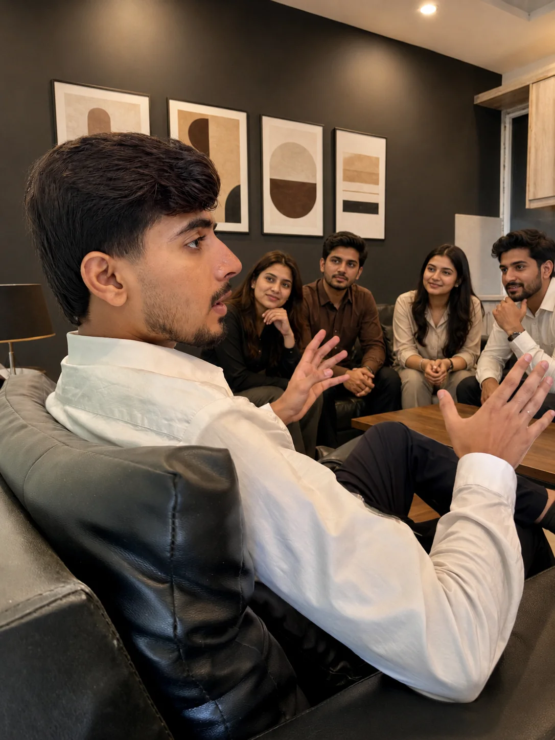 RUAA team in a focused group discussion